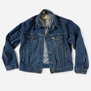 Sheplers vintage denim trucker jacket